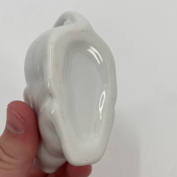 Vintage white bunny creamer - Picture 3 of 5